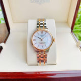 Buy Shop Tissot Chemin Des Tourelles Powermatic 80 Helvetic Price Lady Silver Dial Two Tone Steel Strap Watch For Women - T099.207.22.118.01 USA Online