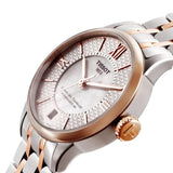 Buy Shop Tissot Chemin Des Tourelles Powermatic 80 Helvetic Price Lady Silver Dial Two Tone Steel Strap Watch For Women - T099.207.22.118.01 USA Online