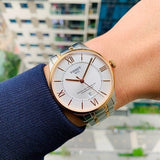 Buy Shop Tissot Chemin des Tourelles Powermatic 80 Helvetic Pride Silver Dial Two Tone Steel Strap Watch for Men - T099.407.22.038.01 USA Online