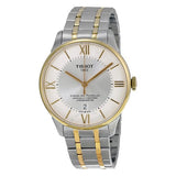 Buy Shop Tissot Chemin des Tourelles Powermatic 80 Helvetic Pride Silver Dial Two Tone Steel Strap Watch for Men - T099.407.22.038.01 USA Online