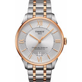 Buy Shop Tissot Chemin des Tourelles Powermatic 80 Helvetic Pride Silver Dial Two Tone Steel Strap Watch for Men - T099.407.22.038.01 USA Online