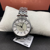 Buy Shop Tissot Chemin Des Tourelles Powermatic 80 Helvetic Silver Dial Silver Steel Strap Watch For Women - T099.207.11.116.00 USA Online