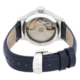 Buy Shop Tissot Chemin Des Tourelles Powermatic 80 Lady Blue Dial Blue Leather Strap Watch For Women - T099.207.16.047.00 USA Online