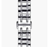 Buy Shop Tissot Chemin Des Tourelles Powermatic 80 Lady Blue Dial Silver Steel Strap Watch For Women - T099.207.11.048.00 USA Online