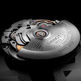 Buy Shop Tissot Chemin Des Tourelles Powermatic 80 Lady Brown Dial Brown Leather Strap Watch For Women - T099.207.36.447.00 USA Online