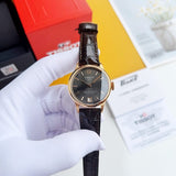 Buy Shop Tissot Chemin Des Tourelles Powermatic 80 Lady Brown Dial Brown Leather Strap Watch For Women - T099.207.36.447.00 USA Online