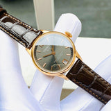 Buy Shop Tissot Chemin Des Tourelles Powermatic 80 Lady Brown Dial Brown Leather Strap Watch For Women - T099.207.36.447.00 USA Online