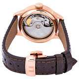Buy Shop Tissot Chemin Des Tourelles Powermatic 80 Lady Brown Dial Brown Leather Strap Watch For Women - T099.207.36.448.00 USA Online