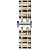 Buy Shop Tissot Chemin Des Tourelles Powermatic 80 Lady Mother of Pearl White Dial Two Tone Steel Strap Watch For Women - T099.207.22.118.00 USA Online