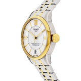 Buy Shop Tissot Chemin Des Tourelles Powermatic 80 Lady Mother of Pearl White Dial Two Tone Steel Strap Watch For Women - T099.207.22.118.00 USA Online