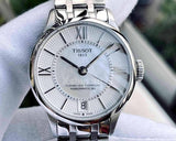 Buy Shop Tissot Chemin Des Tourelles Powermatic 80 Lady Silver Dial Silver Steel Strap Watch For Women - T099.207.11.118.00 USA Online