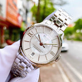 Buy Shop Tissot Chemin Des Tourelles Powermatic 80 Lady Silver Dial Silver Steel Strap Watch For Women - T099.207.11.118.00 USA Online