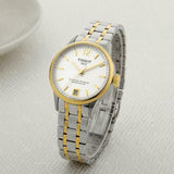 Buy Shop Tissot Chemin Des Tourelles Powermatic 80 Lady Silver Dial Two Tone Steel Strap Watch For Women - T099.207.22.037.00 USA Online