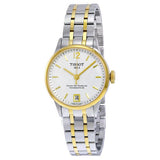 Buy Shop Tissot Chemin Des Tourelles Powermatic 80 Lady Silver Dial Two Tone Steel Strap Watch For Women - T099.207.22.037.00 USA Online