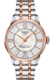 Buy Shop Tissot Chemin Des Tourelles Powermatic 80 Lady Silver Dial Two Tone Steel Strap Watch For Women - T099.207.22.118.02 USA Online
