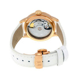 Buy Shop Tissot Chemin Des Tourelles Powermatic 80 Lady Silver Dial White Leather Strap Watch For Women - T099.207.36.118.00 USA Online