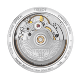 Buy Shop Tissot Chemin Des Tourelles Powermatic 80 Rubies Mother of Pearl Dial Silver Steel Strap Watch For Women - T099.207.11.113.00 USA Online