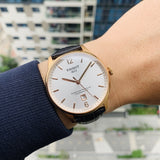 Buy Shop Tissot Chemin Des Tourelles Powermatic 80 Silver Dial Brown Leather Strap Watch For Men - T099.407.36.037.00 USA Online