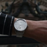 Buy Shop Tissot Chemin Des Tourelles Powermatic 80 Silver Dial Silver Steel Strap Watch For Men - T099.407.11.037.00 USA Online