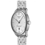 Buy Shop Tissot Chemin Des Tourelles Powermatic 80 Silver Dial Silver Steel Strap Watch For Men - T099.407.11.037.00 USA Online