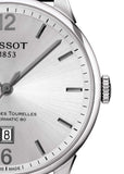 Buy Shop Tissot Chemin Des Tourelles Powermatic 80 Silver Dial Silver Steel Strap Watch For Men - T099.407.11.037.00 USA Online