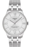 Buy Shop Tissot Chemin Des Tourelles Powermatic 80 Silver Dial Silver Steel Strap Watch For Men - T099.407.11.038.00 USA Online