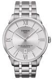 Buy Shop Tissot Chemin Des Tourelles Powermatic 80 Silver Dial Silver Steel Strap Watch For Men - T099.407.11.038.00 USA Online