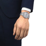 Buy Shop Tissot Chemin Des Tourelles Powermatic 80 Silver Dial Silver Steel Strap Watch for Men - T139.407.11.038.00 USA Online