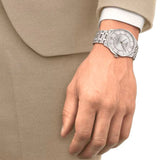 Buy Shop Tissot Chemin Des Tourelles Powermatic 80 Silver Dial Silver Steel Strap Watch for Men - T139.407.11.038.00 USA Online