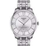 Buy Shop Tissot Chemin Des Tourelles Powermatic 80 Silver Dial Silver Steel Strap Watch for Men - T139.407.11.038.00 USA Online