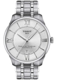 Buy Shop Tissot Chemin Des Tourelles Powermatic 80 Silver Dial Silver Steel Strap Watch for Men - T139.407.11.038.00 USA Online