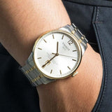 Buy Shop Tissot Chemin Des Tourelles Powermatic 80 Silver Dial Two Tone Steel Strap Watch For Men - T099.407.22.037.00 USA Online