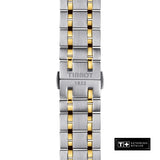 Buy Shop Tissot Chemin Des Tourelles Powermatic 80 Silver Dial Two Tone Steel Strap Watch For Men - T099.407.22.037.00 USA Online