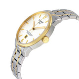 Buy Shop Tissot Chemin Des Tourelles Powermatic 80 Silver Dial Two Tone Steel Strap Watch For Men - T099.407.22.037.00 USA Online
