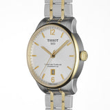 Buy Shop Tissot Chemin Des Tourelles Powermatic 80 Silver Dial Two Tone Steel Strap Watch For Men - T099.407.22.037.00 USA Online