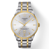 Buy Shop Tissot Chemin Des Tourelles Powermatic 80 Silver Dial Two Tone Steel Strap Watch For Men - T099.407.22.037.00 USA Online