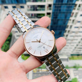 Buy Shop Tissot Chemin Des Tourelles Powermatic 80 Silver Dial Two Tone Steel Strap Watch For Men - T099.407.22.038.00 USA Online