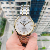 Buy Shop Tissot Chemin Des Tourelles Powermatic 80 Silver Dial Two Tone Steel Strap Watch For Men - T099.407.22.038.00 USA Online