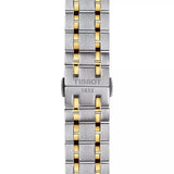 Buy Shop Tissot Chemin Des Tourelles Powermatic 80 Silver Dial Two Tone Steel Strap Watch For Men - T099.407.22.038.00 USA Online