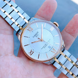 Buy Shop Tissot Chemin des Tourelles Powermatic 80 Silver Dial Two Tone Steel Strap Watch for Men - T099.407.22.038.02 USA Online