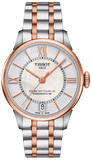 Buy Shop Tissot Chemin des Tourelles Powermatic 80 Silver Dial Two Tone Steel Strap Watch for Men - T099.407.22.038.02 USA Online