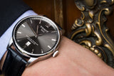 Buy Shop Tissot Chemin Des Tourelles Powermatic 80 Black Dial Black Leather Strap Watch For Men - T099.407.16.447.00 USA Online
