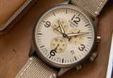 Buy Shop Tissot Chrono XL Beige Diag Beige NATO Strap Watch For Men - T116.617.37.267.01 USA Online