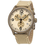 Buy Shop Tissot Chrono XL Beige Diag Beige NATO Strap Watch For Men - T116.617.37.267.01 USA Online