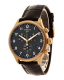 Buy Shop Tissot Chrono XL Black Dial Brown Leather Strap Watch For Men - T116.617.36.057.01 USA Online