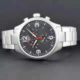 Buy Shop Tissot Chrono XL Black Dial Silver Steel Strap Watch For Men - T116.617.11.057.00 USA Online