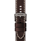 Buy Shop Tissot Chrono XL Blue Dial Brown Leather Strap Watch For Men - T116.617.36.047.00 USA Online