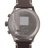 Buy Shop Tissot Chrono XL Blue Dial Brown Leather Strap Watch For Men - T116.617.36.047.00 USA Online