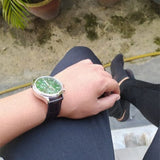 Buy Shop Tissot Chrono XL Chronograph Classic Green Dial Brown Leather Strap Watch For Men - T116.617.16.091.00 USA Online