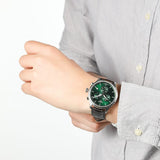 Buy Shop Tissot Chrono XL Chronograph Classic Green Dial Brown Leather Strap Watch For Men - T116.617.16.091.00 USA Online